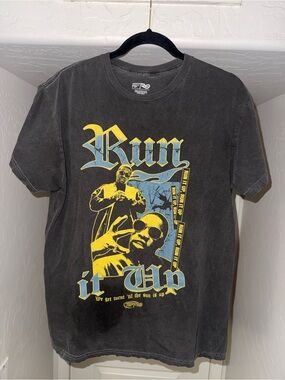 A$AP Ferg "Run It Up" Grey Graphic Tee